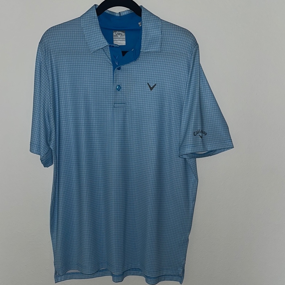 Callaway Blue Performance Polo Shirt